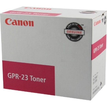 Show details for Canon 0454B003AA (GPR-23M) OEM Magenta Copier Cartridge Picture of Canon 0454B003AA (GPR-23M) OEM Magenta Copier Cartridge