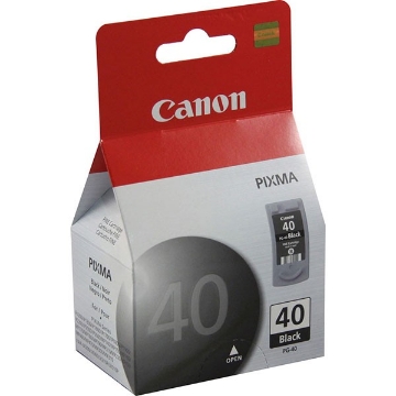 Show details for Canon 0615B002 (PG-40) OEM Black Inkjet Cartridge Picture of Canon 0615B002 (PG-40) OEM Black Inkjet Cartridge