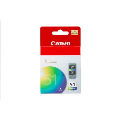 Picture of Canon 0618B002 (CL-51) OEM Tri-Color Inkjet Cartridge