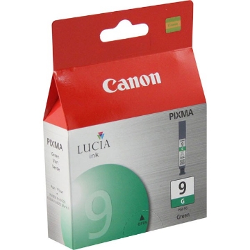 Show details for Canon 1041B002 (PGI-9G) OEM Green Inkjet Cartridge Picture of Canon 1041B002 (PGI-9G) OEM Green Inkjet Cartridge