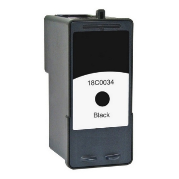 Show details for Remanufactured 18C0034 (Lexmark #34) Lexmark Black Inkjet Cartridge Picture of Remanufactured 18C0034 (Lexmark #34) Lexmark Black Inkjet Cartridge