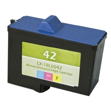 Picture of Compatible 18L0042 (Lexmark #83) Compatible Lexmark Color Inkjet Cartridge