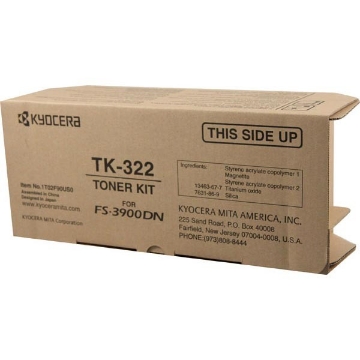 Show details for Kyocera Mita 1T02F90US0 (TK-322) Black Toner (15000 Yield) Picture of Kyocera Mita 1T02F90US0 (TK-322) Black Toner (15000 Yield)
