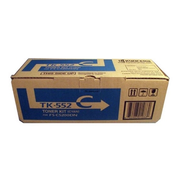 Show details for Kyocera Mita 1T02HMCUS0 (TK-552C) OEM Cyan Toner Cartridge Picture of Kyocera Mita 1T02HMCUS0 (TK-552C) OEM Cyan Toner Cartridge