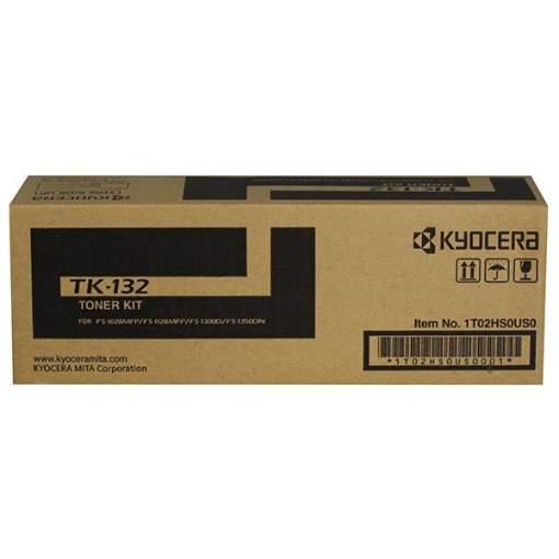 Picture of Kyocera Mita 1T02HS0US0 (TK-132) OEM Black Toner