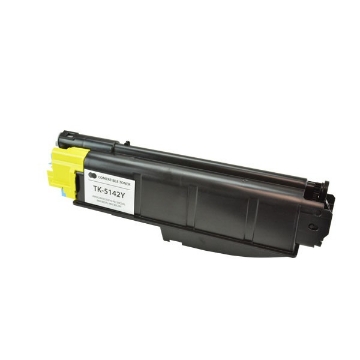 Picture of Compatible 1T02NRAUS0 (TK-5142Y) Compatible Copystar Yellow Toner Cartridge