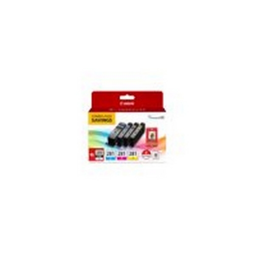 Picture of Canon 2021C006 (PGI280XL, CLI281) OEM Ink Cartridges + paper Combo Pack