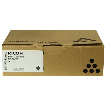 Show details for Ricoh 406212 (Type 3300A) OEM Black Toner Cartridge Picture of Ricoh 406212 (Type 3300A) OEM Black Toner Cartridge