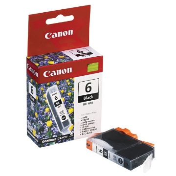 Show details for Canon 4705A003 (BCI-6BK) OEM Black Inkjet Cartridge Picture of Canon 4705A003 (BCI-6BK) OEM Black Inkjet Cartridge