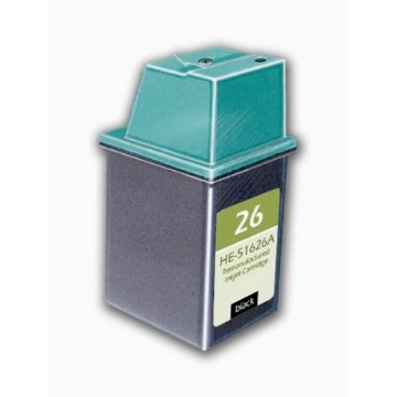 Show details for Compatible 51626A (HP 26) Compatible HP Black Inkjet Cartridge Picture of Compatible 51626A (HP 26) Compatible HP Black Inkjet Cartridge