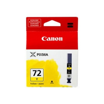 Show details for Canon 6406B002 (PGI-72) OEM Yellow Inkjet Cartridge Picture of Canon 6406B002 (PGI-72) OEM Yellow Inkjet Cartridge