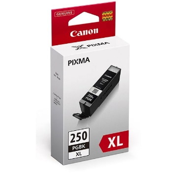 Show details for Canon 6432B001 (PGI-250XL) OEM High Yield Black Inkjet Cartridge Picture of Canon 6432B001 (PGI-250XL) OEM High Yield Black Inkjet Cartridge