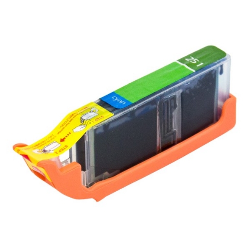 Picture of Remanufactured 6514B001 (CLI-251C) High Yield Cyan Inkjet Cartridge (400 Yield)