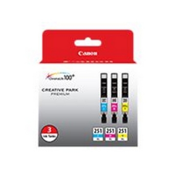 Show details for Canon 6514B009 OEM SD THREE COLOR MULTIPACK Inkjet Cartridge Picture of Canon 6514B009 OEM SD THREE COLOR MULTIPACK Inkjet Cartridge