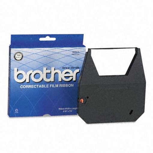 Picture of Brother 7020 OEM Black Correctable Typewriter Ribbon (2 pk)