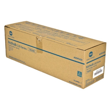 Show details for Konica Minolta A0DK433 Cyan Toner Cartridge (8000 Yield) Picture of Konica Minolta A0DK433 Cyan Toner Cartridge (8000 Yield)