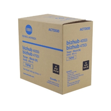 Show details for Konica Minolta ACTD030 (TNP90) Black Toner Cartridge (20000 Yield) Picture of Konica Minolta ACTD030 (TNP90) Black Toner Cartridge (20000 Yield)