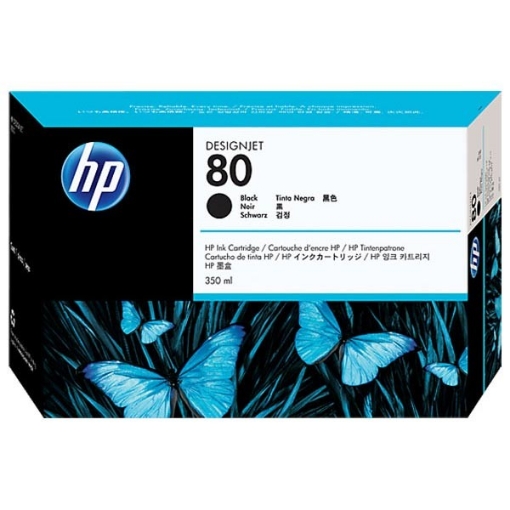 Picture of HP C4871A (HP 80XL) OEM Black Inkjet Cartridge