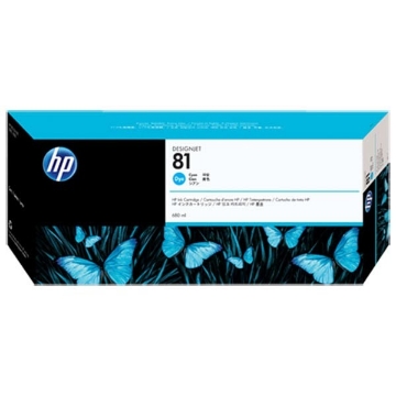 Show details for HP C4931A (HP 81) OEM Cyan Inkjet Cartridge Picture of HP C4931A (HP 81) OEM Cyan Inkjet Cartridge