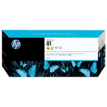 Show details for HP C4933A (HP 81) OEM Yellow Inkjet Cartridge Picture of HP C4933A (HP 81) OEM Yellow Inkjet Cartridge