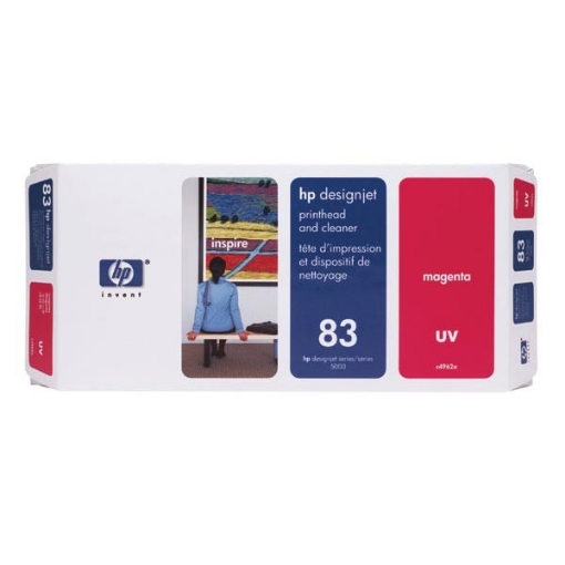 Picture of HP C4962A (HP 83) OEM UV Magenta Printhead / Cleaner