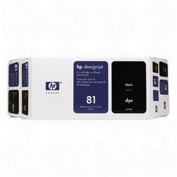 Show details for HP C4990A (HP 81) OEM Black Cartridge / Printhead / Cleaner (Value Pack) Picture of HP C4990A (HP 81) OEM Black Cartridge / Printhead / Cleaner (Value Pack)