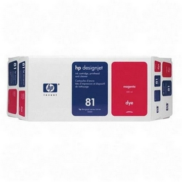 Show details for HP C4992A (HP 81) OEM Magenta Cartridge / Printhead / Cleaner (Value Pack) Picture of HP C4992A (HP 81) OEM Magenta Cartridge / Printhead / Cleaner (Value Pack)