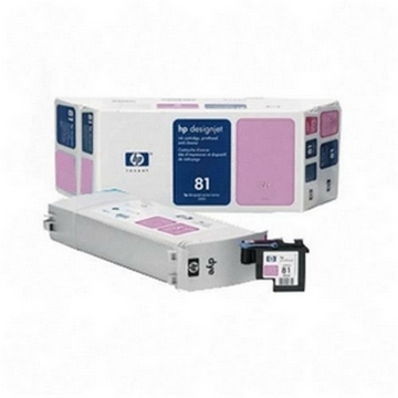 Show details for HP C4995A (HP 81) OEM Light Magenta Cartridge / Printhead / Cleaner (Value Pack) Picture of HP C4995A (HP 81) OEM Light Magenta Cartridge / Printhead / Cleaner (Value Pack)