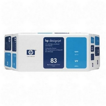 Show details for HP C5001A (HP 83) OEM UV Cyan Cartridge / Printhead / Cleaner (Value Pack) Picture of HP C5001A (HP 83) OEM UV Cyan Cartridge / Printhead / Cleaner (Value Pack)