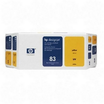 Show details for HP C5003A (HP 83) OEM UV Yellow Cartridge / Printhead / Cleaner (Value Pack) Picture of HP C5003A (HP 83) OEM UV Yellow Cartridge / Printhead / Cleaner (Value Pack)