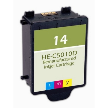 Show details for Compatible C5010DN (HP 14) Color Inkjet Cartridge Picture of Compatible C5010DN (HP 14) Color Inkjet Cartridge