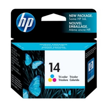 Show details for HP C5010D (HP 14) OEM Color Inkjet Cartridge Picture of HP C5010D (HP 14) OEM Color Inkjet Cartridge