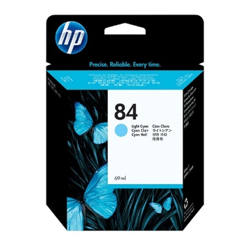 Show details for HP C5017A (HP 84) OEM Light Cyan Inkjet Cartridge Picture of HP C5017A (HP 84) OEM Light Cyan Inkjet Cartridge
