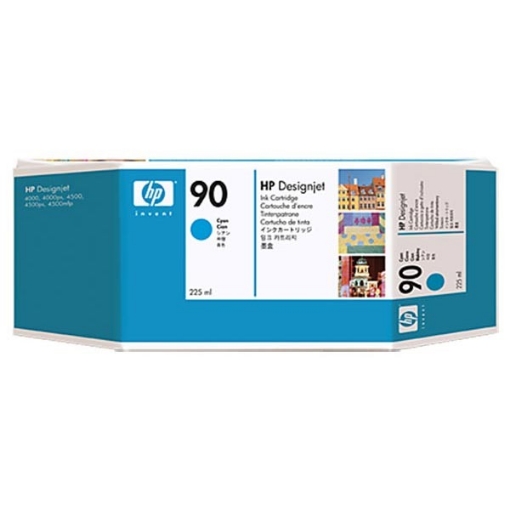 Picture of HP C5060A (HP 90) OEM Cyan Print Cartridge