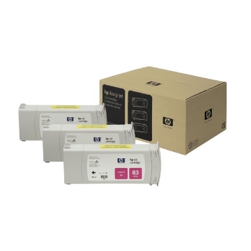 Show details for HP C5074A (HP 83) OEM UV Magenta Inkjet Cartridge (3-Ink Multipack) Picture of HP C5074A (HP 83) OEM UV Magenta Inkjet Cartridge (3-Ink Multipack)