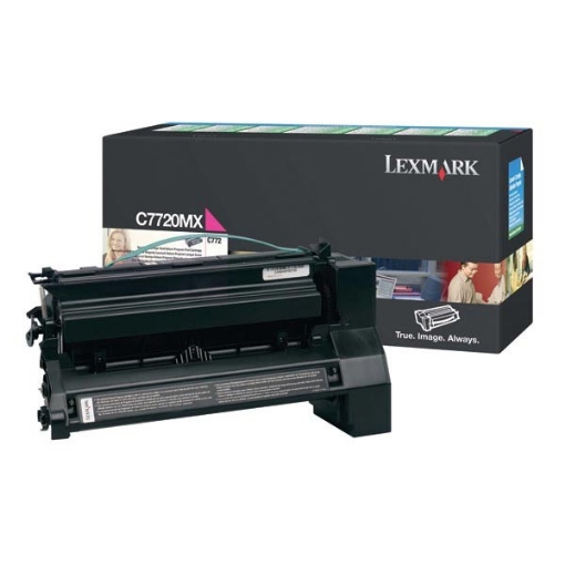 Picture of Lexmark C7720MX OEM Extra High Yield Magenta Print Cartridge
