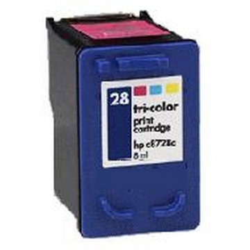 Show details for Remanufactured C8728AN (HP 28) HP Tri-Color Inkjet Cartridge Picture of Remanufactured C8728AN (HP 28) HP Tri-Color Inkjet Cartridge