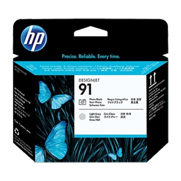 Show details for HP C9463A (HP 91) OEM Photo Black, Light Gray Printhead Inkjet Cartridge Picture of HP C9463A (HP 91) OEM Photo Black, Light Gray Printhead Inkjet Cartridge
