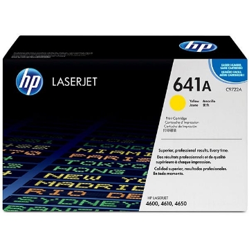 Show details for HP C9722A (HP 641A) Yellow Toner Cartridge (8000 Yield) Picture of HP C9722A (HP 641A) Yellow Toner Cartridge (8000 Yield)