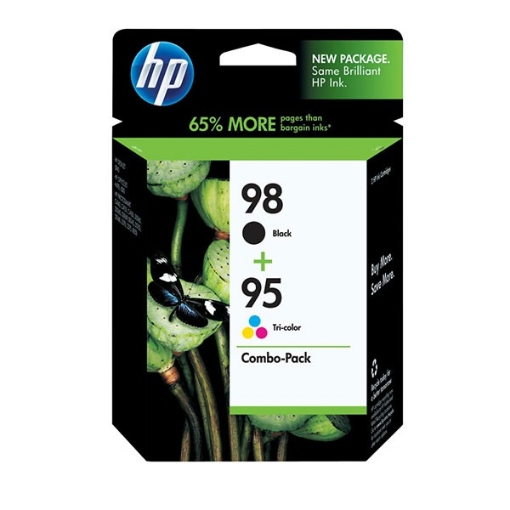 Picture of HP CB327FN (HP 95) OEM Black / Tri-Color Inkjet Cartridge (Combo Pack)