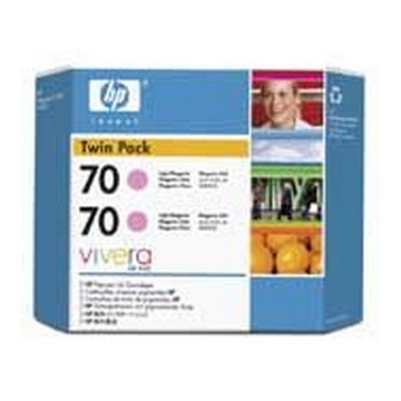 Show details for HP CB346A (HP 70) OEM Light Magenta Ink Cartridge (twin pk) Picture of HP CB346A (HP 70) OEM Light Magenta Ink Cartridge (twin pk)