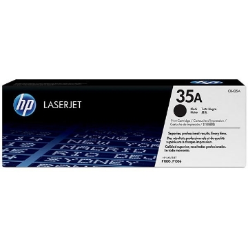 Show details for HP CB435A (HP 35A) Black Toner Cartridge (1500 Yield) Picture of HP CB435A (HP 35A) Black Toner Cartridge (1500 Yield)
