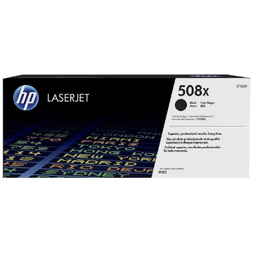 Show details for HP CF360X (HP 508X) OEM High Yield Black Toner Cartridge Picture of HP CF360X (HP 508X) OEM High Yield Black Toner Cartridge