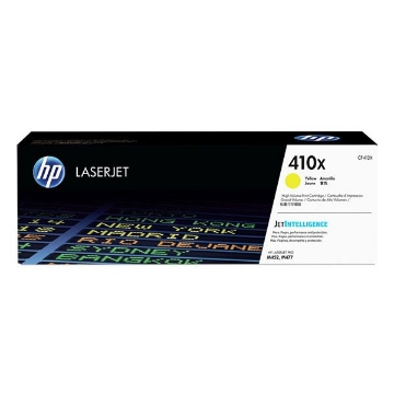 Show details for HP CF412X (HP 410X) OEM High Yield Yellow Toner Cartridge Picture of HP CF412X (HP 410X) OEM High Yield Yellow Toner Cartridge