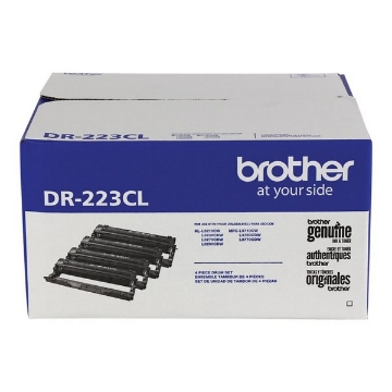 Picture of Brother DR223CL (DR-223CL) OEM Black, Cyan, Magenta, Yellow Drum Unit Set (4 pk)