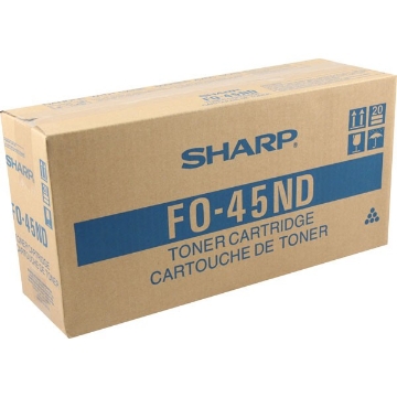 Show details for Sharp FO-45ND OEM Black Toner Cartridge Picture of Sharp FO-45ND OEM Black Toner Cartridge