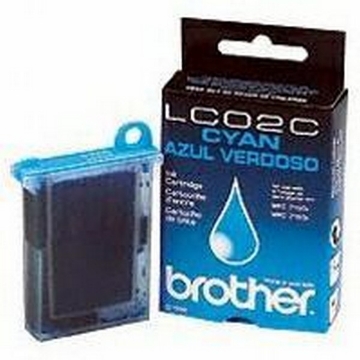 Picture of Brother LC-02C OEM Cyan Inkjet Cartridge