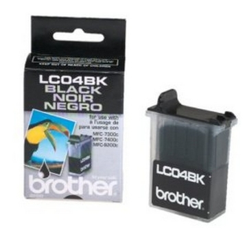 Show details for Brother LC-04BK OEM Black Inkjet Cartridge Picture of Brother LC-04BK OEM Black Inkjet Cartridge