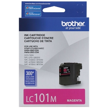 Picture of Brother LC-101M OEM High Yield Magenta Inkjet Cartridge