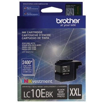 Picture of Brother LC-10EBk OEM Super High Yield Black Inkjet Cartridge